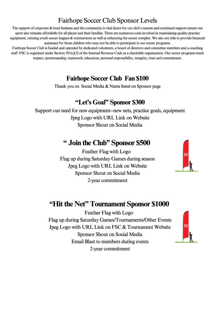 Sponsorship Form 2024-2