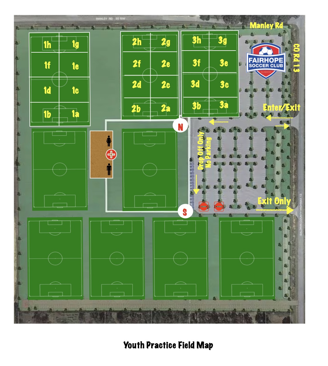 Practice Field Layout 2025.1 Practice Field Layout 2025.1